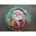 Haonai glass 2015 hot sale!cheap ceramic christmas plates